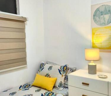 New Manila Apartment | Beautiful Minimalist 2BR Condo in Aurora Gardens San Juan City near Greenhills
