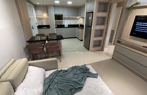 Foz do Iguacu Apartment | Beautiful modern STUDIO apartment in the CENTER WITH GARAGE