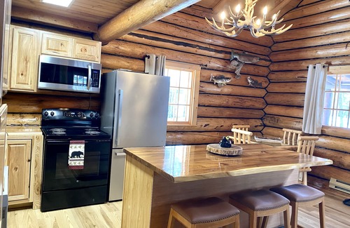 Seeley Lake Cabin | Beautiful Montana Log Cabin in the heart of Seeley Lake.