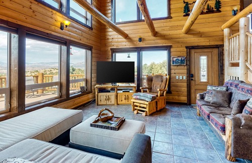 Del Norte House | Beautiful Mountain-Top Home on 40-Plus Acres in South Fork w/Free WiFi/Decks