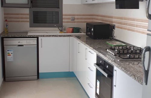 Bouficha Apartment | Beautiful new well furnished S + 2 apartment with pool and mountain views
