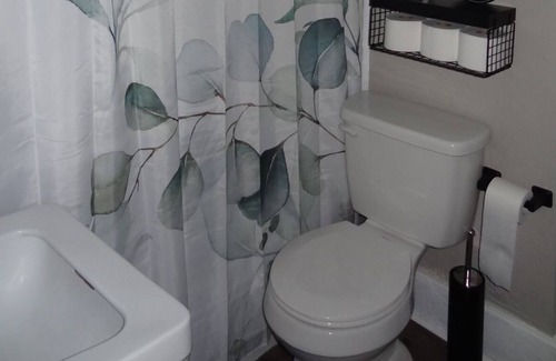 Enid House | Beautiful newly renovated black and white house!