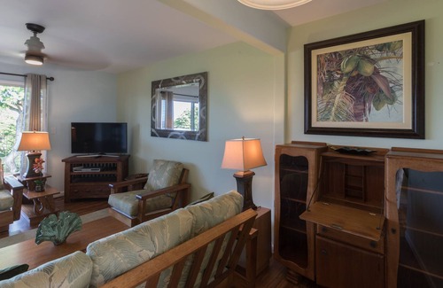 Keauhou Condo | Beautiful Ocean View One Bedroom Condo Bordering Golf Course w/AC in Bedroom!