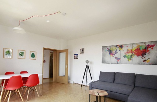 Grombuhl Condo | Beautiful old building, with the vineyards in the back and a view of the city