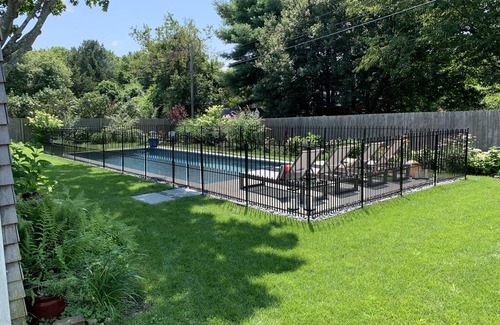 Orient Point House | Beautiful Orient Cape with New Pool Steps from Private Beach