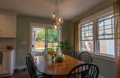 Orient Point House | Beautiful Orient Cape with New Pool Steps from Private Beach