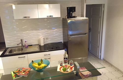 Saint-Francois Apartment | Beautiful pool apartment near new sea with pretty garden view terrace