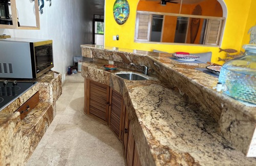 Akumal Condo | Beautiful pool side ground floor unit with direct beach access , WiFi and AC.