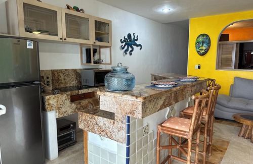 Akumal Condo | Beautiful pool side ground floor unit with direct beach access , WiFi and AC.