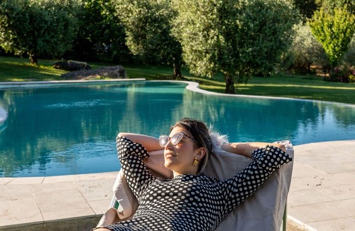 Montepulciano Villa | Beautiful private villa with WIFI, A/C, hot tub, private pool, TV, patio, panoramic view, parking