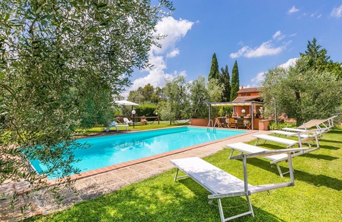 San Miniato Villa | Beautiful private villa for 8 people with WIFI, A/C, private pool, TV and terrace