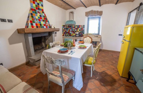 Bagnoregio Villa | Beautiful private villa with private pool, A/C, WIFI, TV, patio, pets allowed and panoramic view
