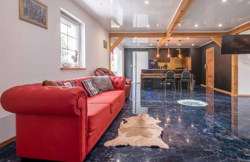 gmina Dobra House | Beautiful private villa for 10 people with WIFI, private pool, TV, terrace and pets allowed