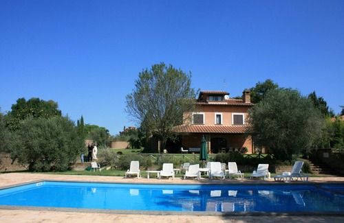 Corchiano Villa | Beautiful private villa with WIFI, private pool, A/C, TV, terrace, pets allowed and parking