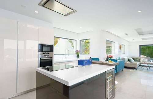 Cansalades Villa | Beautiful private villa for 8 guests with private pool, WIFI, hot tub, A/C, TV, patio and parking