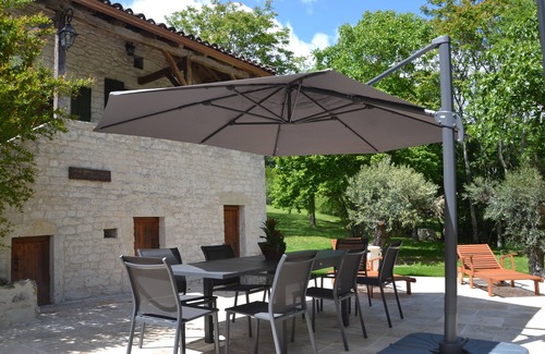 Sainte-Croix House | Beautiful Quercy house with swimming pool and large garden, 5mn from Montcuq