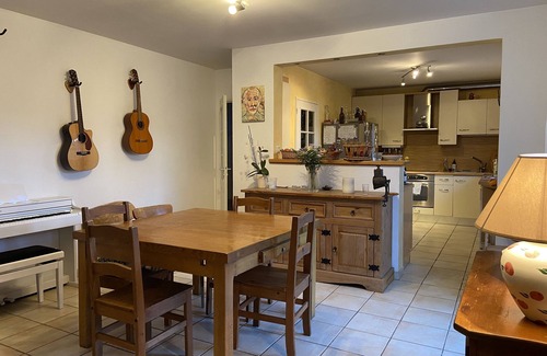Privas Villa | Beautiful, quiet property with swimming pool and stone outbuilding + air conditioning