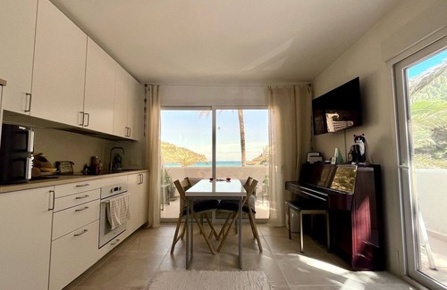 Santa Eulalia del Rio Apartment | Beautiful Relaxing Tiny Beach Home in Ibiza’s Cala Llonga Beach