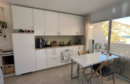 Santa Eulalia del Rio Apartment | Beautiful Relaxing Tiny Beach Home in Ibiza’s Cala Llonga Beach