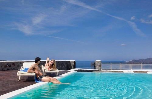 Megalochori Villa | Beautiful Santorini Villa 2 Bedroom Villa Panoramic Caldera Sea Views & Private Plunge Pool Megalochori