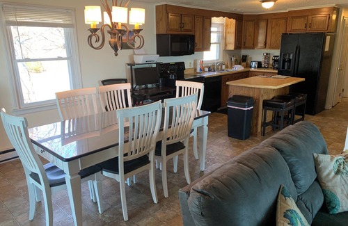Currituck County House | Beautiful Soundfront Home with Currituck Lighthouse View