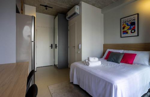 Cerqueira Cesar Apartment | Beautiful Studio 110m, Oscar Freire Street RAO1520