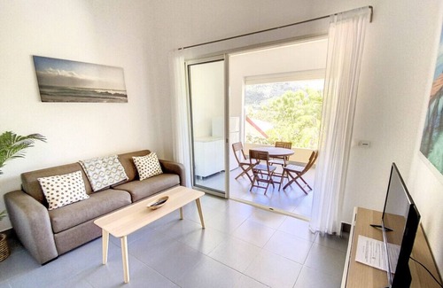 Cul de Sac Apartment | Beautiful suite S10, pool, 5' from the sea, next to paradise Pinel Island