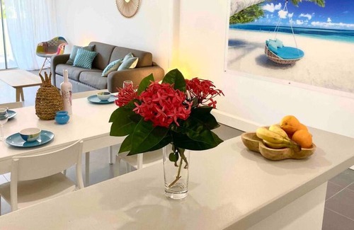 Cul de Sac Apartment | Beautiful suite S6, pool, next to paradise Pinel Island