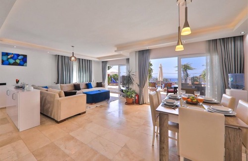 Kalkan Villa | Beautiful Three Bedroom Villa With a Private Pool and Spectacular Sea Views