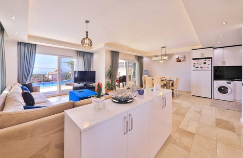 Kalkan Villa | Beautiful Three Bedroom Villa With a Private Pool and Spectacular Sea Views