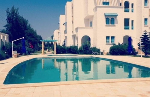 Yasmine Apartment | Beautiful view apartment located at Yasmine Hammamet with garden, swimming pool