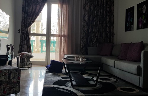 Yasmine Apartment | Beautiful view apartment located at Yasmine Hammamet with garden, swimming pool