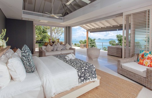 Thong Krut Villa | Beautiful villa with stunning ocean views