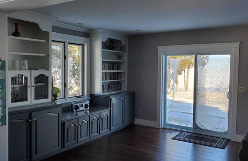 Pointe aux Roches House | Beautiful waterfront oasis this home is perfect for your next family vacation!