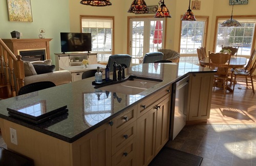 Colton House | Beautiful Waterfront Home in Colton Near Local Colleges