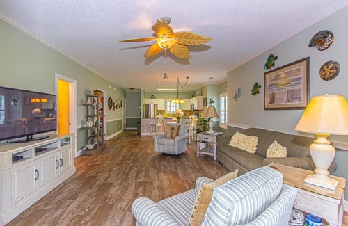 Central Myrtle Beach Villa | Beautifully Appointed 2BR 2BA Golf Villa Near the Beach