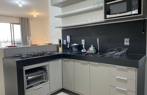 Jardim Oceania Apartment | Bela Hospedagem - Lindo flat no Box 150