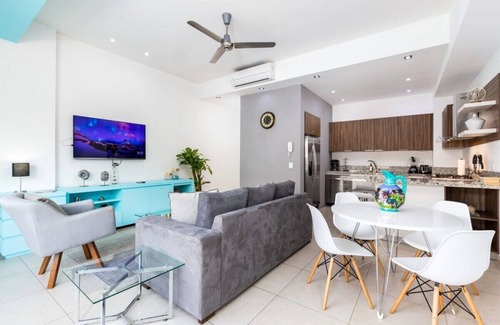 Emiliano Zapata Condo | Best Location! Middle of Romantic Zone 1 BD 2 BA