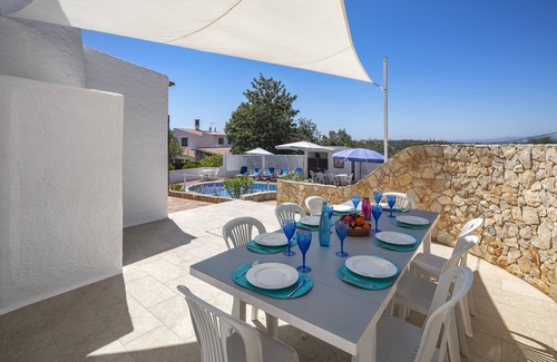 Carvoeiro Villa | Best Location Walk to town beach HEATED Gated Pool Amazing Views. 5 Bedrooms