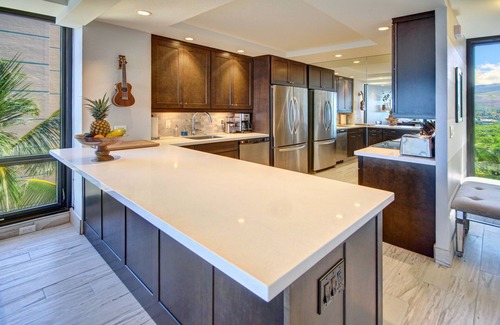 Honokowai Condo | Best Ocean Front Views on Maui! Whale Watch From the Lanai or Living Room!