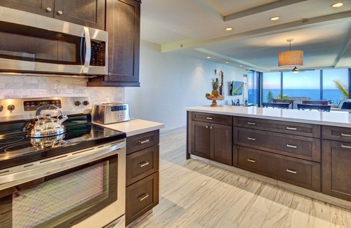 Honokowai Condo | Best Ocean Front Views on Maui! Whale Watch From the Lanai or Living Room!
