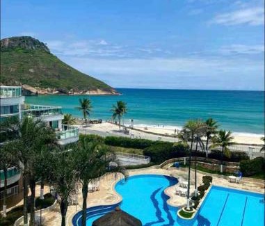 Recreio dos Bandeirantes Apartment | Bestview - Resort beira mar Pool academia Jacuzzi