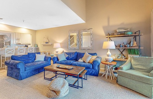 Ocean View Condo | Bethany Bay 3rd floor condo w/golf on-site, free WiFi, and balcony