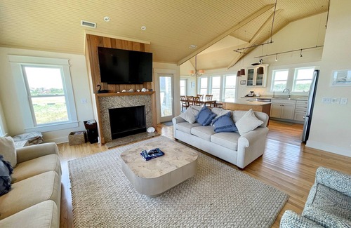 Ocracoke House | Beyond Buxton: Dog friendly, casual comfort, decks, marsh views.