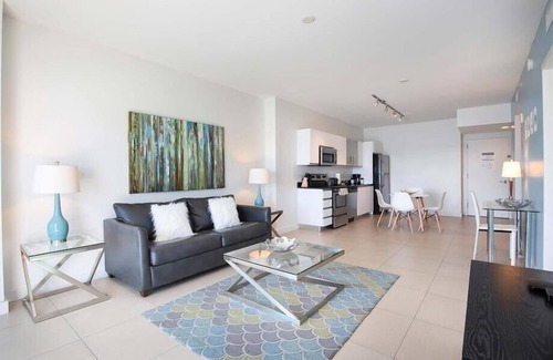 North Beach Apartment | Bike Along Miami Sea-side Views | Direct Ocean View & Beach Access