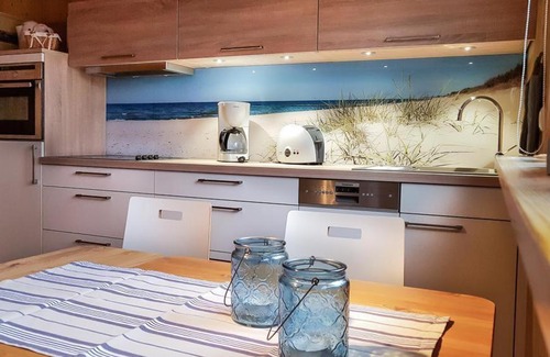 Zingst Apartment | Birkmaase 3 Muschelblau OG