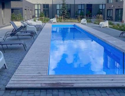 Palanga Apartment | Black IN Palangos loftai Bright apartment
