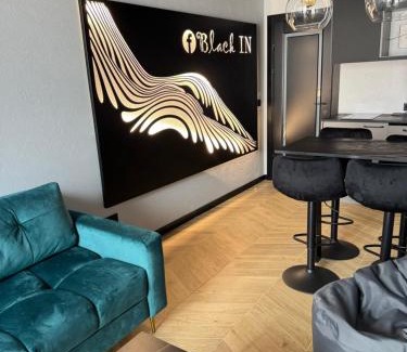 Palanga Apartment | Black IN Palangos loftai Bright apartment