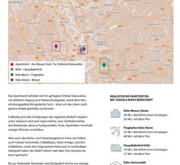 Rhein-Erft-Kreis District Apartment | Blauer Stein 7a Doppelzimmer 03 - 2 Betten
