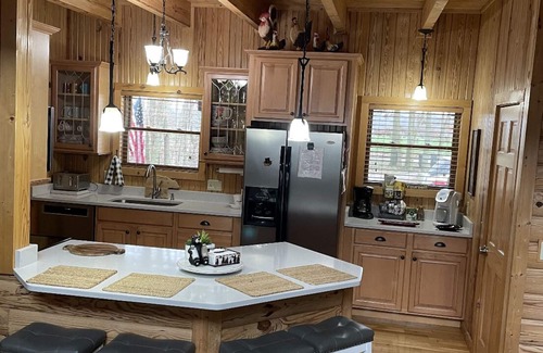 Scottsville House | BLESSING BY THE LAKE Lakefront Cabin w/DOCK, Lake View and 2 Master Suites!